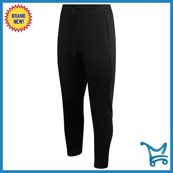 Men's Tech Fleece Joggers with Zip Pockets - Lightweight Active Sweatpants